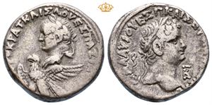 SYRIA, Seleucis and Pieria. Antioch. Vespasian, AD 69-79. AR tetradrachm (14,34 g).