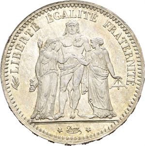 3. republikk, 5 francs 1873 A