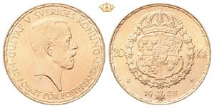 Gustav V, 20 kronor 1925