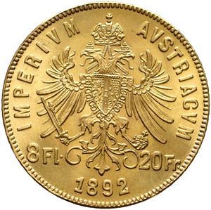 8 Florins / 20 Francs