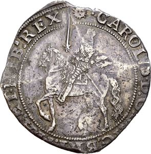 Charles I 1625-1649, 1/2 crown u.år/n.d.
