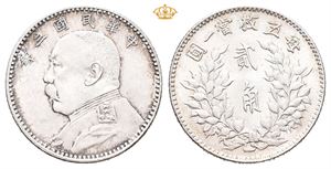 China. Yuan Shih-kai, 20 cents 1914
