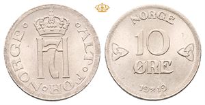 Norway. 10 øre 1919