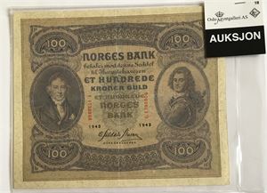 100 kroner 1943. C1735806