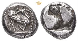 CYCLADES, Paros. Circa 520-15-500 BC. AR drachm (6,03 g)