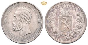 Norway. 1 krone 1894