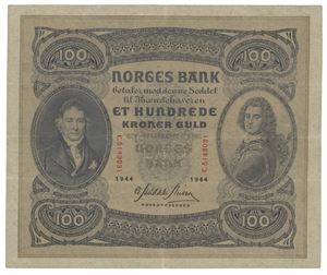 100 kroner 1944. C5143031