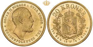 20 kroner 1878