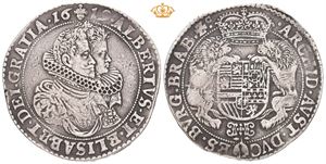 Brabant, Albert & Isabella, dukaton 1619. Antwerpen