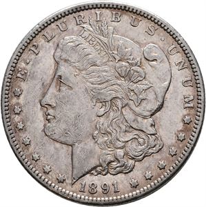 Dollar 1891 CC