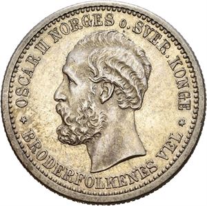 1 krone 1887