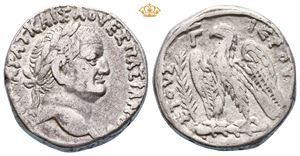 SYRIA, Seleucis and Pieria. Antioch. Vespasian, AD 69-79. AR tetradrachm (14,26 g).