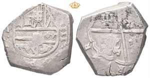 Philip III 1598-1621, 4 reales u.år/n.d. Toledo. Guardein ukjent
