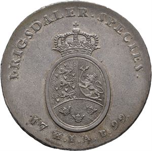 Danmark, Christian VII, speciedaler 1799