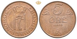 5 øre 1935