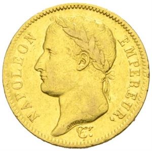 Napoleon I, 40 francs 1811 A