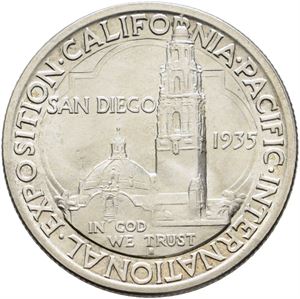 ½ Dollar - San Diego California-Pacific Exposition 1935
