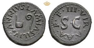 Augustus, 27 BC-AD 14. Æ quadrans (3,00 g)