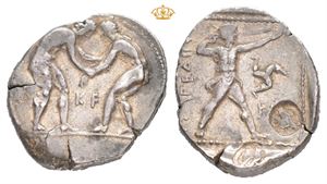 PAMPHYLIA, Aspendos. Circa 380-325 BC. AR stater (11,02 g)