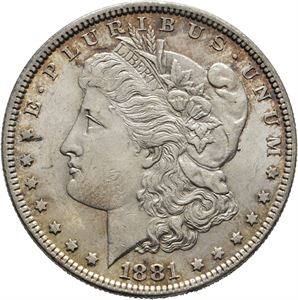 Morgan dollar 1881