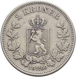2 kroner 1900