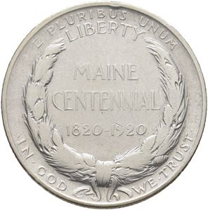 1/2 Dollar Maine Centennial 1920