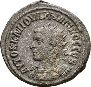 Seleucis & Pieria, Antiochia ad Orontem, Philip II 247-249, tetradrachme. R: Ørn stående mot venstre