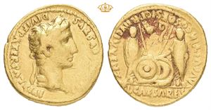 Augustus, 27 BC-AD 14. AV aureus (20 mm; 7,75 g)