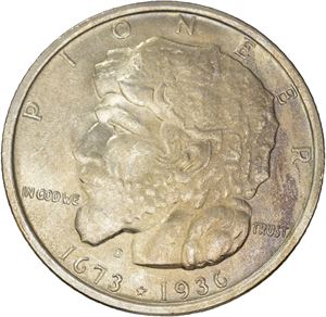 1/2 dollar 1936 100th Anniversary of Elgin