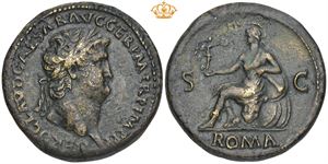 Æ Sestertius, AD 65