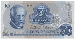 10 kroner 1973 QB
