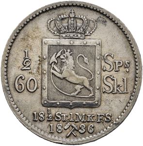 1/2 Speciedaler 1836