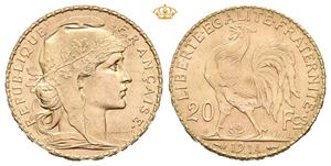 3. republikk, 20 francs 1914