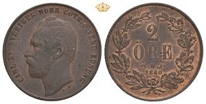 2 öre 1860
