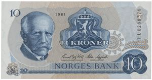10 kroner 1981 HU