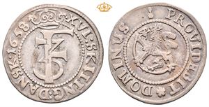 Norway. 1 mark 1658. S.49