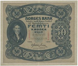 50 kroner 1944. D.0365311.