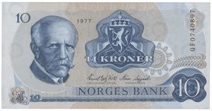 10 kroner 1977 QF