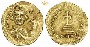 AV Solidus 616-625 AD