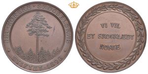 Det norske Skogselskab 1905. Bronse