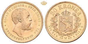 20 kroner 1886