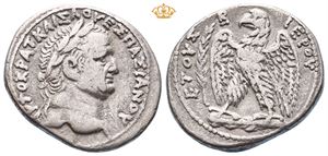 SYRIA, Seleucis and Pieria. Antioch. Vespasian, AD 69-79. AR tetradrachm (14,91 g).