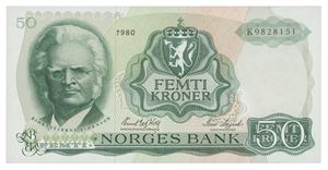 50 kroner 1980. K.9828151