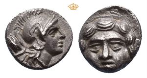 PISIDIA, Selge. Circa 350-300 BC. AR obol (0,94 g)