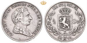 1/2 speciedaler 1844