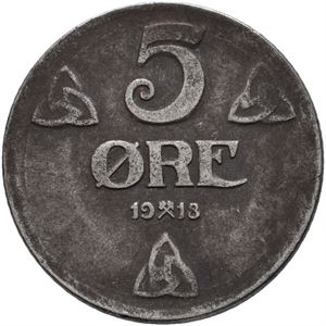 5 øre 1918