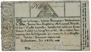 1 riksdaler kurant 1802. No. 349746.