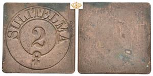 Sulitelma gruver, 2 øre. Korrodert/corroded
