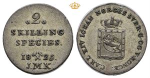 2 Skilling 1825