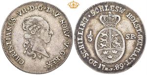 1/3 Speciedaler 1789 M - error coin